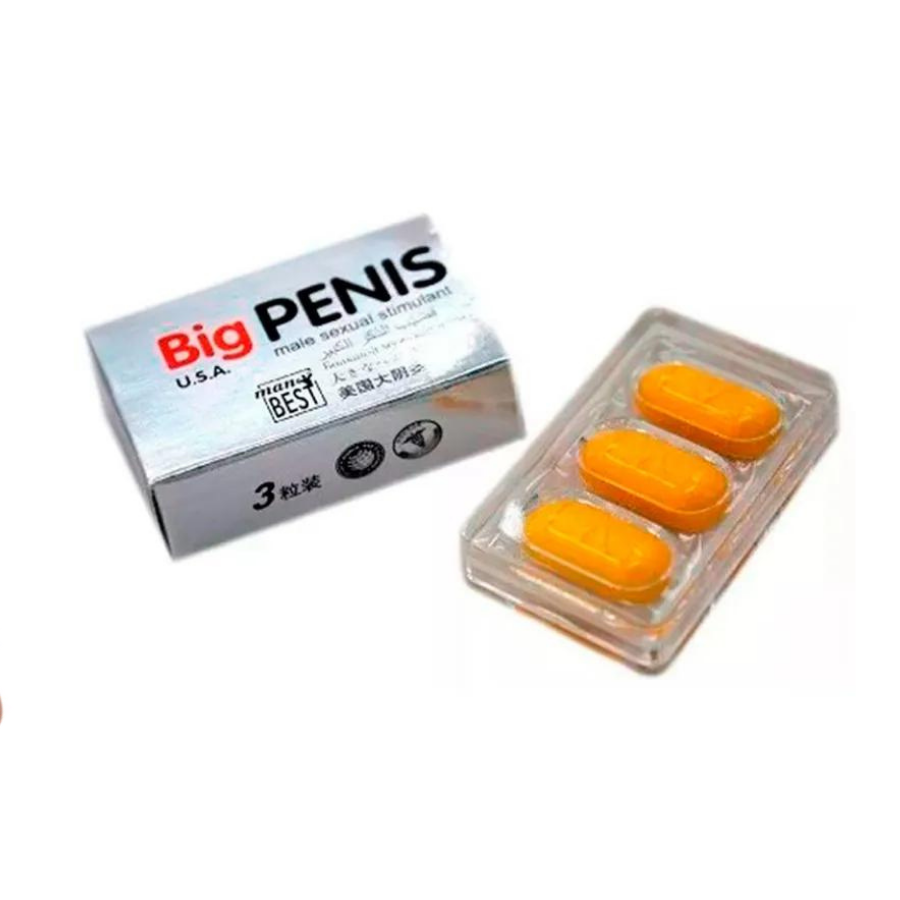 Big Penis Potenciador Sexual Estimulante Masculino 12 Servicios Luegopago 